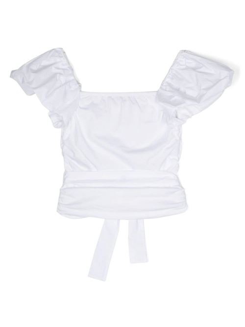 Top bambina con ruches Miss Blumarine | IA4136J500310602